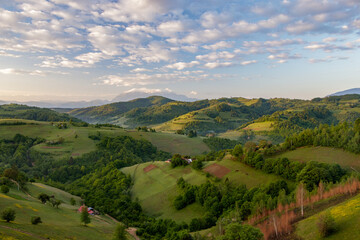Naklejka premium Romanian landscapes