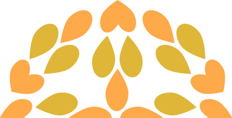 flower petal decoration
