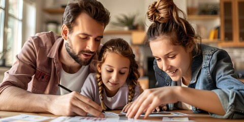 Family Discussing Financial Priorities for a Secure Future