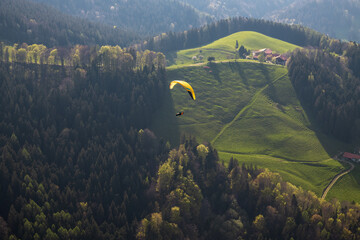 Paraglider im Berchtesgadener Land