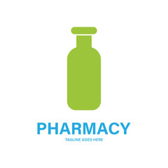 Health pharmacy logo design