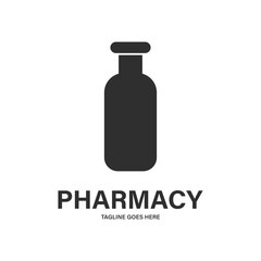 Pharmacy modern logo design