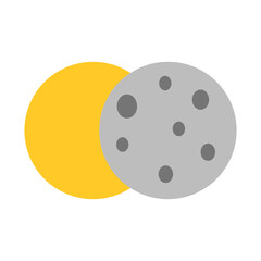 Lunar Eclipse  Flat icon