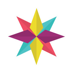 Colorful Star Element