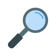 Magnifier  Flat icon