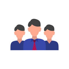 Team Management  Flat icon