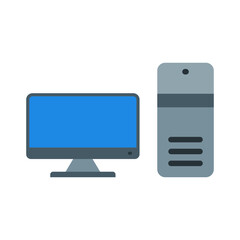 Computer  Flat icon