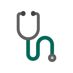 Stethoscope  Flat icon