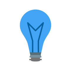 Light Bulb  Flat icon