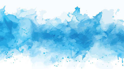 Abstract hand painted watercolor horizontal background