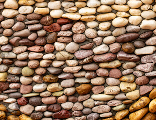 background of different colored and shaped stones.