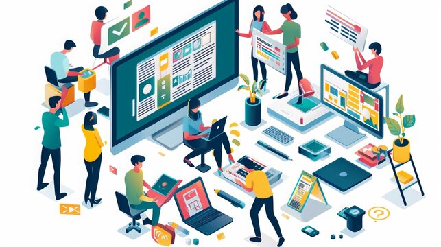 UX/UI Designer Enhancing User Experience: A UX/UI designer focuses on improving the usability and accessibility of digital interfaces, creating intuitive layouts and engaging interactions to enhance t