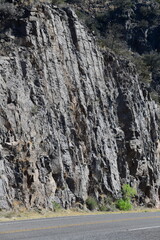 mountain road in the mountains