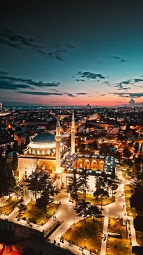 Aerial  view of istanbul