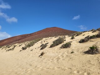 sabbia e vulcani a Lanzarote
