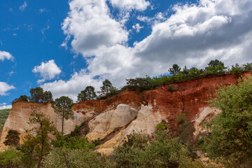 les ocres ou le colorado provençal à Rustrel