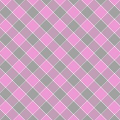 pink plaid fabric texture