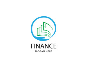 finance logo icon, business and finance logo, finance design, trading and distribution logo, accounting and financial logo, Financial Advisor Design Template