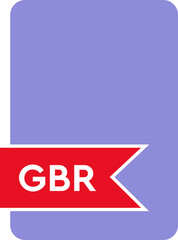 GBR File format icon  Old Brick fill v2