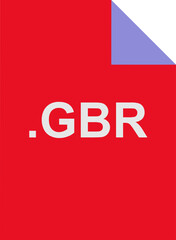 GBR  File Icon fill Crisp corners v1
