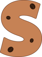 s alphabet coffee bean cafe