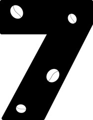 coffee bean number 7 seven