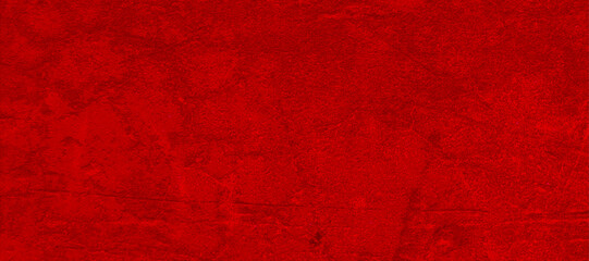 Abstract image, geometric pattern. Grunge red wall. Dark edge red grunge image. Background texture of a red concrete. Free space