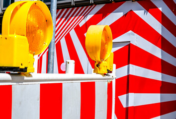 typical security barrier at a street