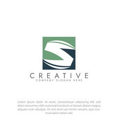 S logo design for technology companies and business consulting