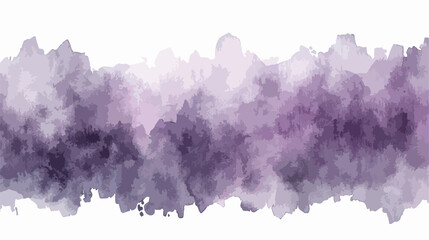 Purple gray watercolor ombre wash. Vector style Vector
