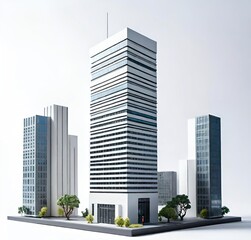 skyscrapers in downtown city, skyscraper, skyline, downtown, sky, business, urban, tower, buildings, cityscape, office, construction, singapore, tall, glass, view, exterior, high, office building, day