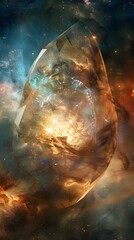 Abstract of A magical jewel 