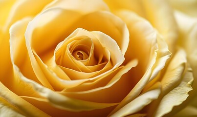 yellow rose bloom, Generative AI
