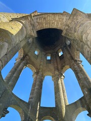 Tour Charlemagne de l'abbaye Saint-Sauveur de Charroux