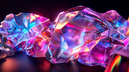 Fototapeta premium abstract background with glowing lines