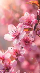 Obraz premium spring blooming flowers