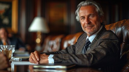 Reverse business strategy meeting, detailed office setting, executives discussing losses