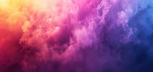 Multicolored background with blue, yellow, pink, and purple hue