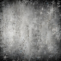 Fototapeta premium old grey christmas background, vintage grunge dirty texture, distressed weathered worn surface, dark grey paper, horror theme