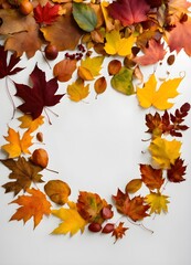 autumn leaves background, Group of leaves, Beautiful view, Leaves, Leaves in circle.