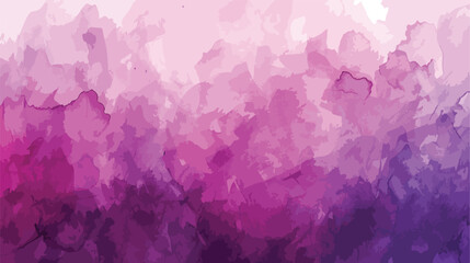 Watercolor background purple pink hand painted. Vector