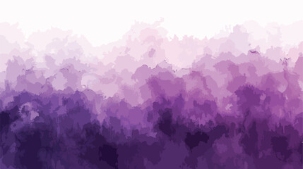 Watercolor background violet purple ombre hand painte
