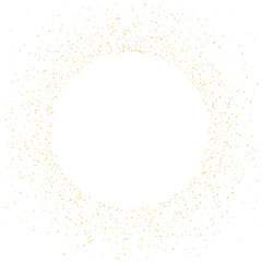 Golden frame glitter background design