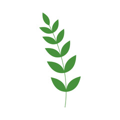 Organic leaves for template creation element