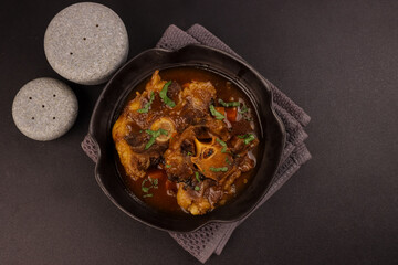 Spanish Oxtail Stew or Rabo De Toro is A Traditional Andalucian Dish.