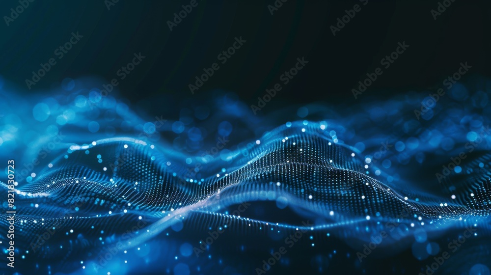 Poster abstract digital data background. it can be used in the description of network capabilities, technol