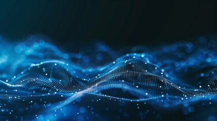 Abstract digital data background. It can be used in the description of network capabilities, technological processes, digital storage, science, and education.