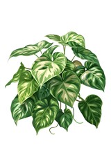 Watercolor Tropical Plants Artwork
