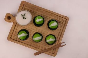 Kanom Pra Pai or Khanom Phra Pai is a Thailand Popular Dessert Used in Wedding Ceremonies.