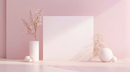 a minimal style blank wedding themed background